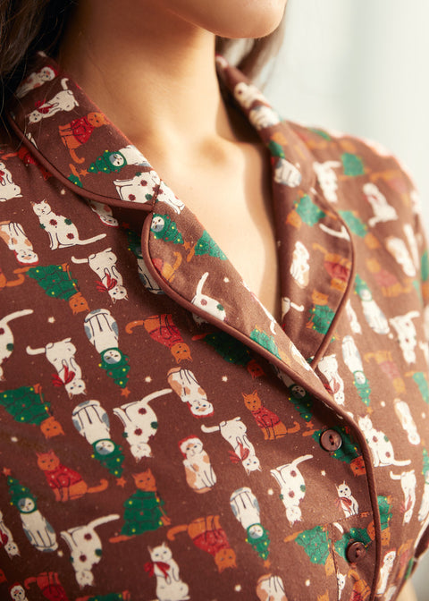 Robe décontractée à l'élégance rustique-4