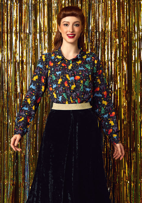 Chemise boutonnée « Tout sur moi »-5