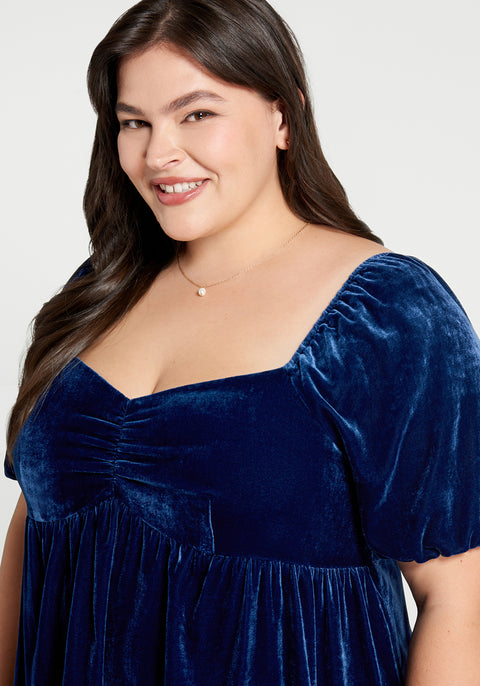 Qui est mon amour ? Robe babydoll (Vente finale)-6