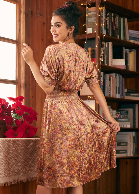 Robe à manches ballon Bohemian Rhapsody-2