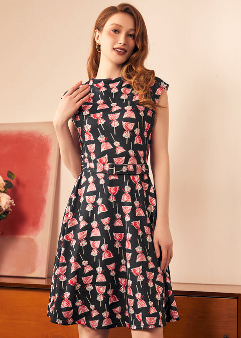 Robe Eclipse Elegance cintrée et évasée-2