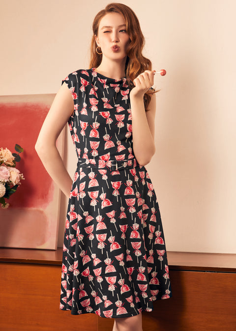 Robe Eclipse Elegance cintrée et évasée-0