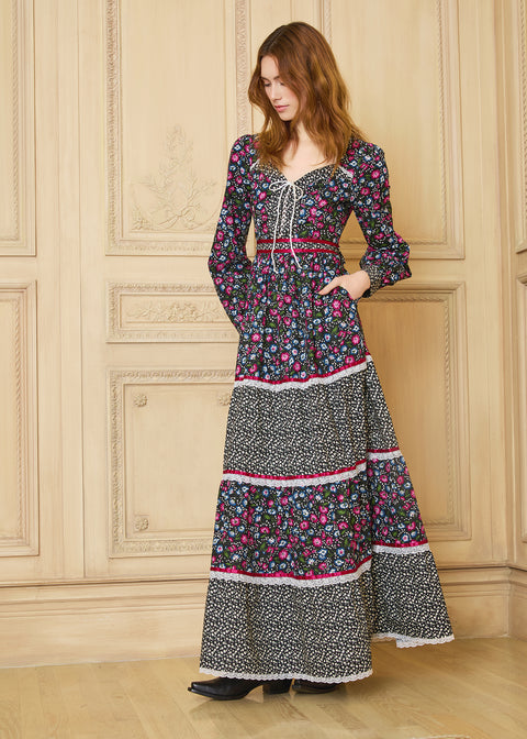 Robe longue Katie de Gunne Sax pour ModCloth-4