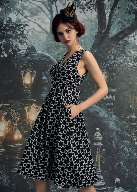 Robe cintrée et évasée Hopeless Romantic-4