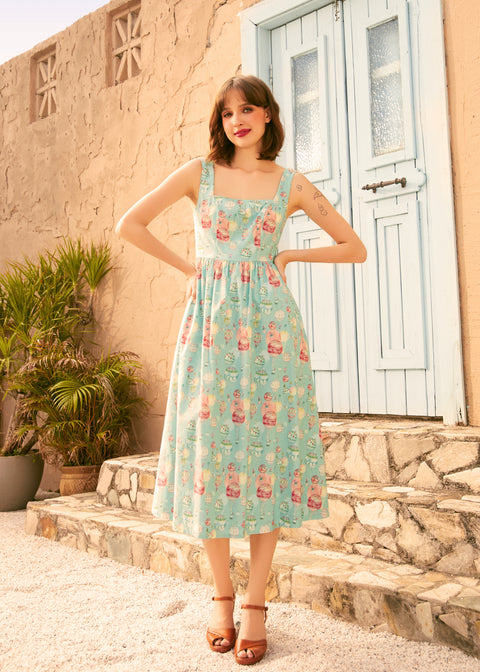 Robe midi Squarely Charming-1