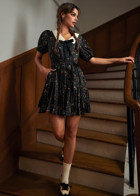 Robe cintrée et évasée The Enchanted Study-3