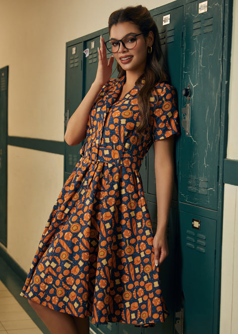 Robe décontractée à l'élégance rustique-3