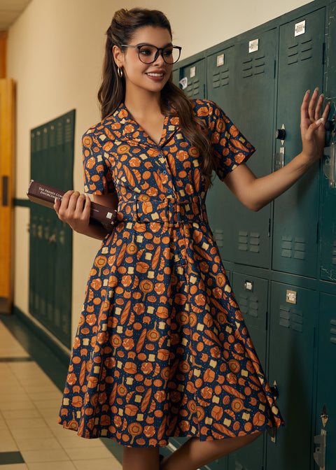 Robe décontractée à l'élégance rustique-2