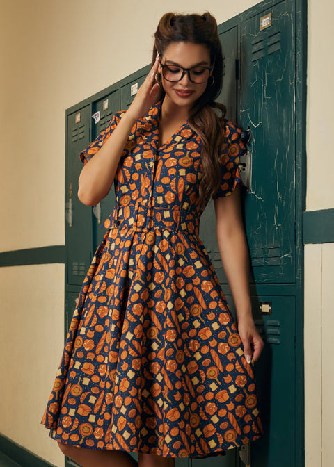 Robe décontractée à l'élégance rustique-5