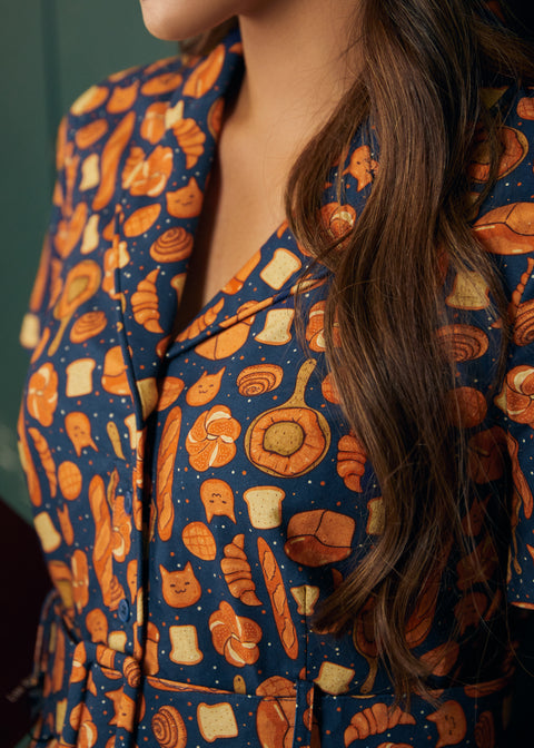 Robe décontractée à l'élégance rustique-1