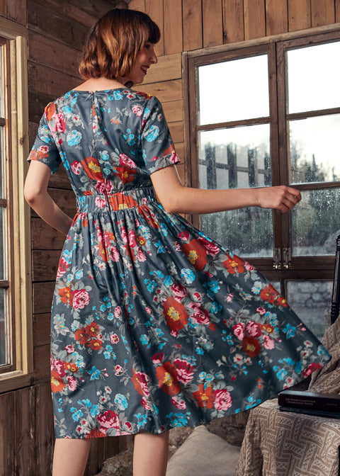 Robe chemise cintrée et évasée fabuleuse-6