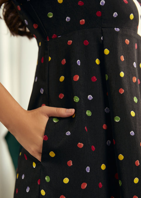 Robe-chemise « Jolie à la cueillette de citrouilles »-1