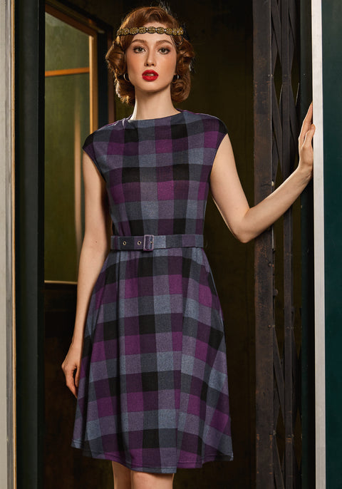 Robe Elegance Anew cintrée et évasée-4