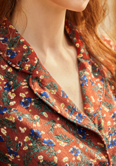 Robe décontractée à l'élégance rustique-4