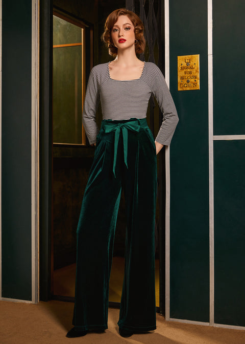 Pantalon large en velours Cider, Spice&Everything Nice-1