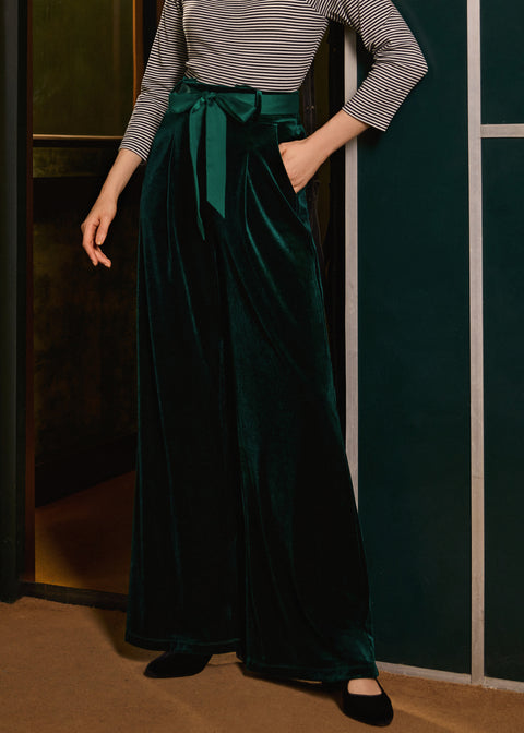 Pantalon large en velours Cider, Spice&Everything Nice-3