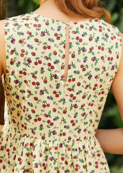 Robe de cueillette de fleurs sauvages-1