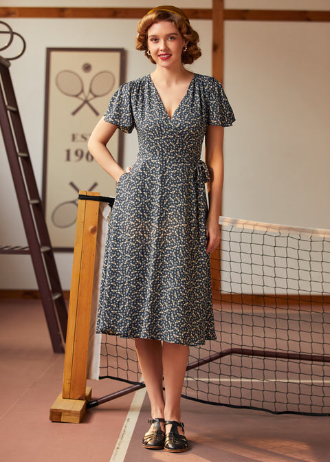 Robe cape vintage Vogue-2