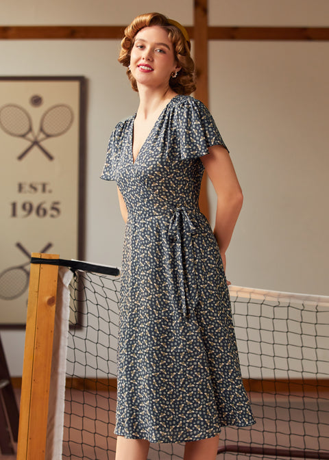 Robe cape vintage Vogue-5