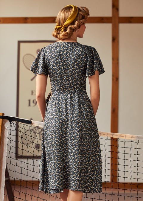 Robe cape vintage Vogue-3