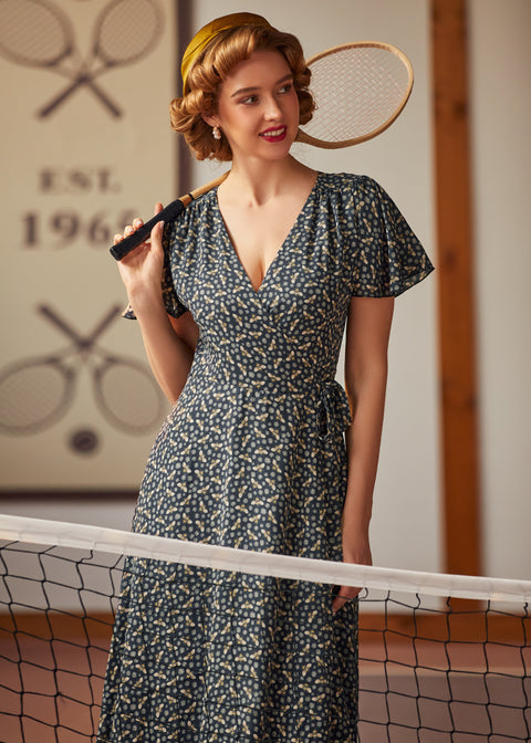 Robe cape vintage Vogue-7