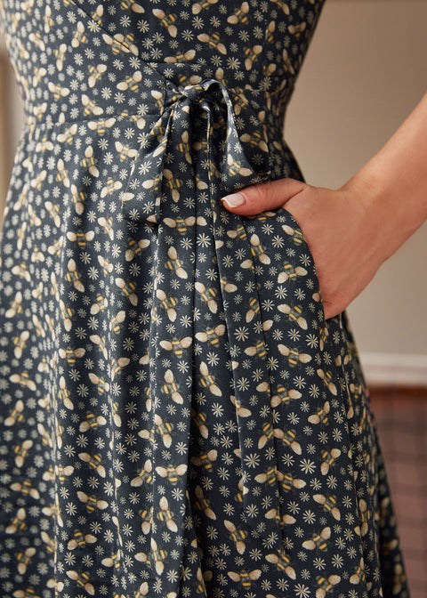 Robe cape vintage Vogue-1