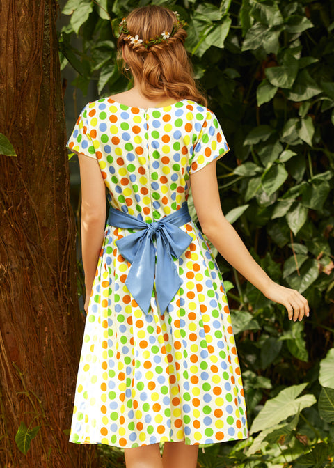 Robe évasée Confetti Daydream-4