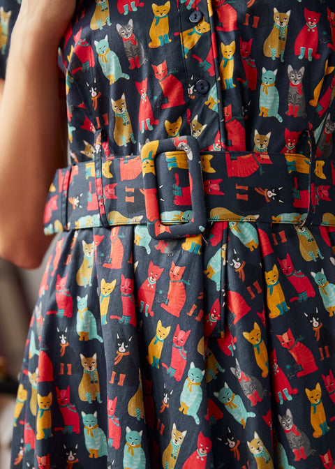 Robe décontractée à l'élégance rustique-1