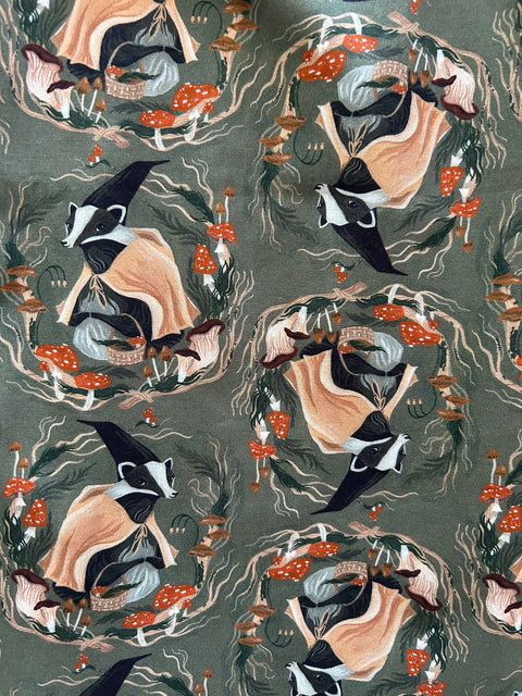 Robe rétro ajustée et évasée Badgers-1