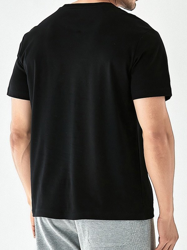 Camiseta de manga corta de algodón Liquid Ammonia para hombre-1