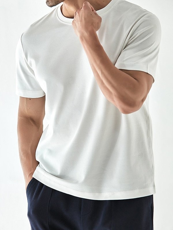 Camiseta de manga corta de algodón Liquid Ammonia para hombre-2