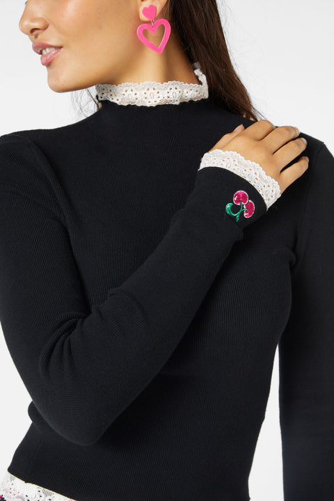 Haut en maille Super Psycho-1