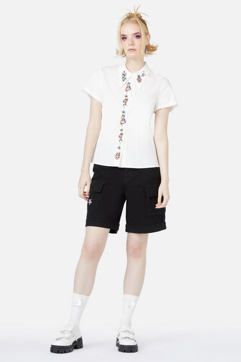 Chemisier brodé Butternut-2