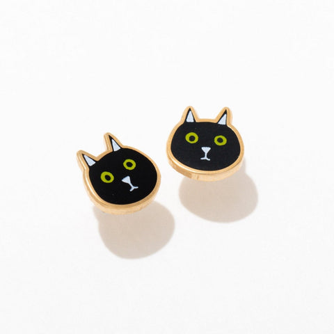 Boucles d'oreilles chat-3