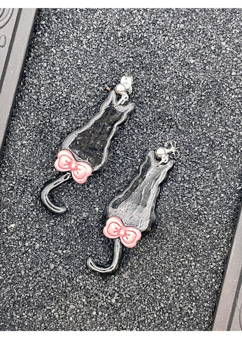 Boucles d'oreilles Salem Pretty Kitty Cat-2