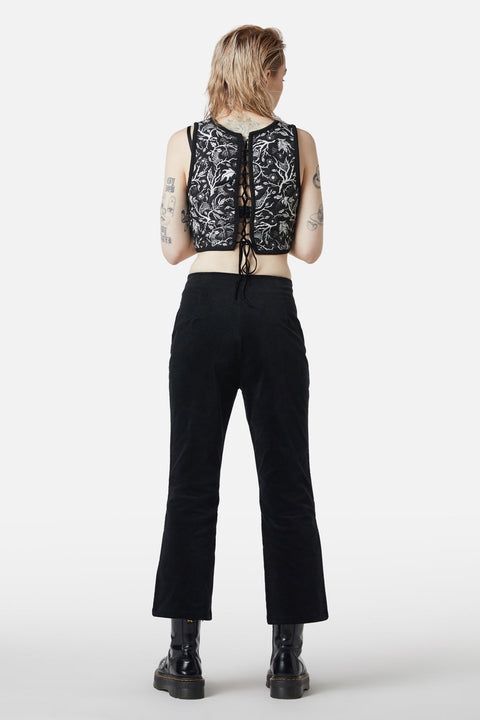 À l'Alter Velvet Kick Flares-3