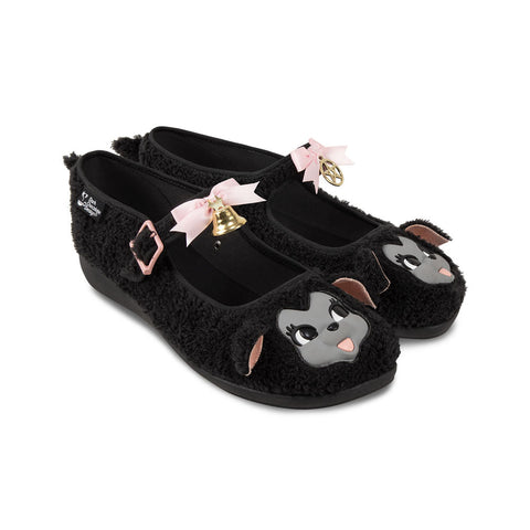 Chocolaticas ? Ballerines Mary Jane pour femmes « I Am The Black Sheep ».-1