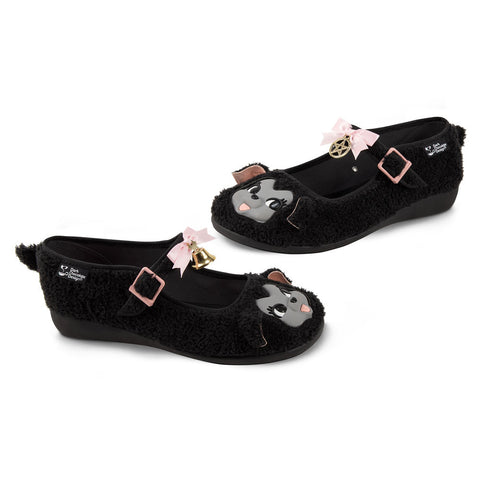 Chocolaticas ? Ballerines Mary Jane pour femmes « I Am The Black Sheep ».-2