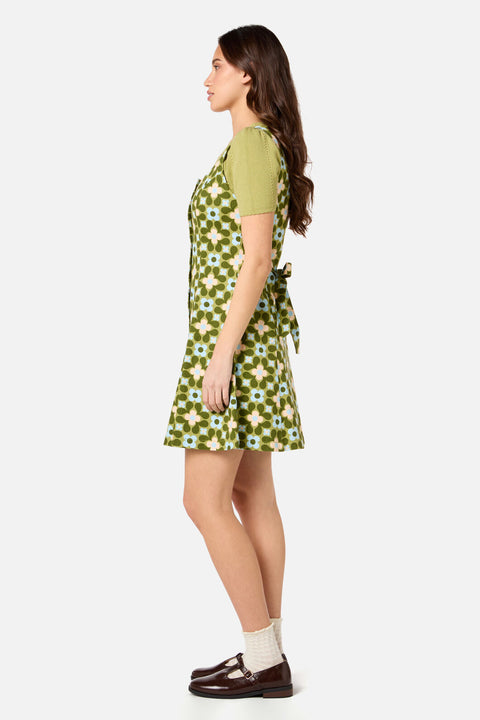 Robe tablier courte Ginny années 60-6