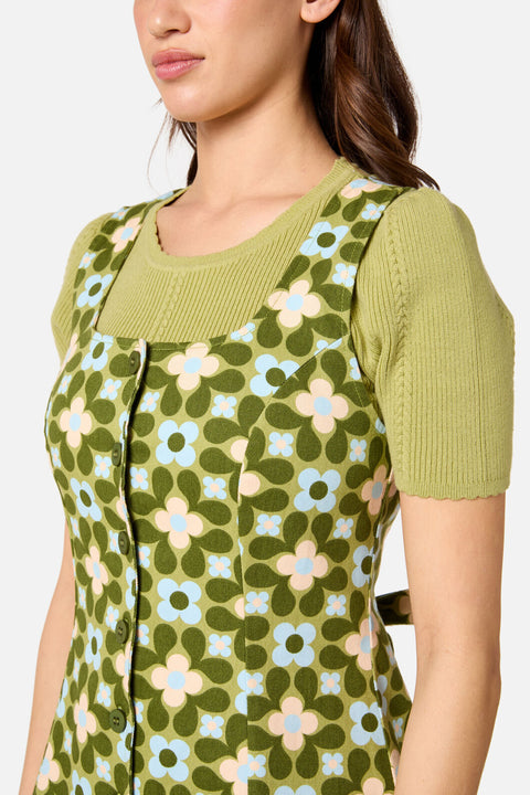 Robe tablier courte Ginny années 60-1