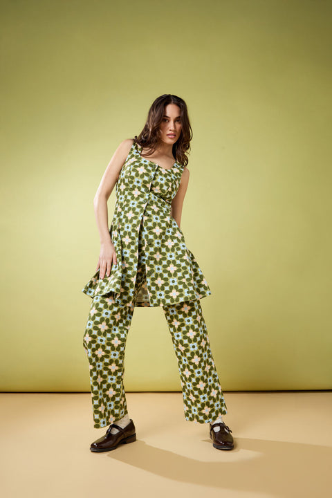 Robe tablier courte Ginny années 60-4