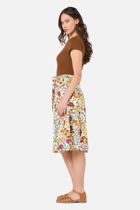 Jupe à motifs de chevaux fantaisie-3