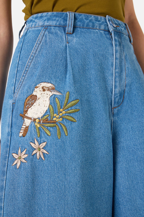 Culotte en denim Kooka&Wattle-1