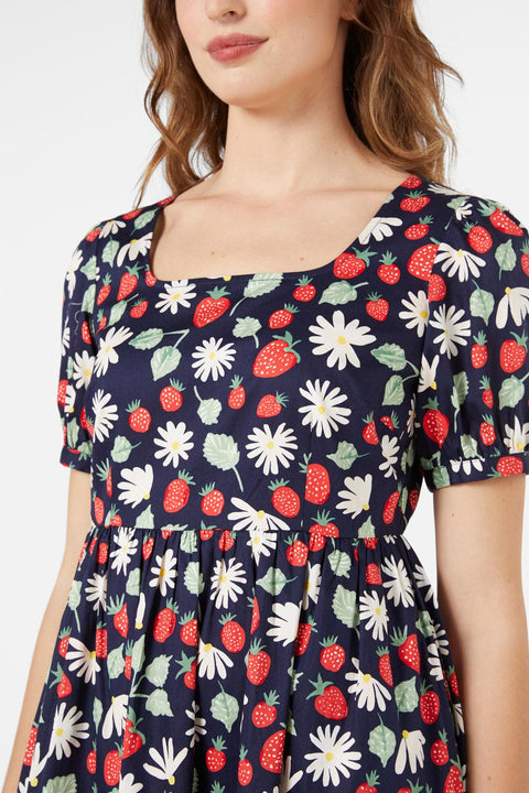 Robe courte La Fraise-1