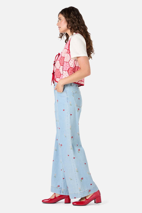 Gilet matelassé patchwork-5