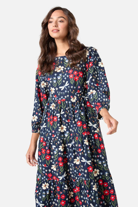 Robe midi Garden Life-3