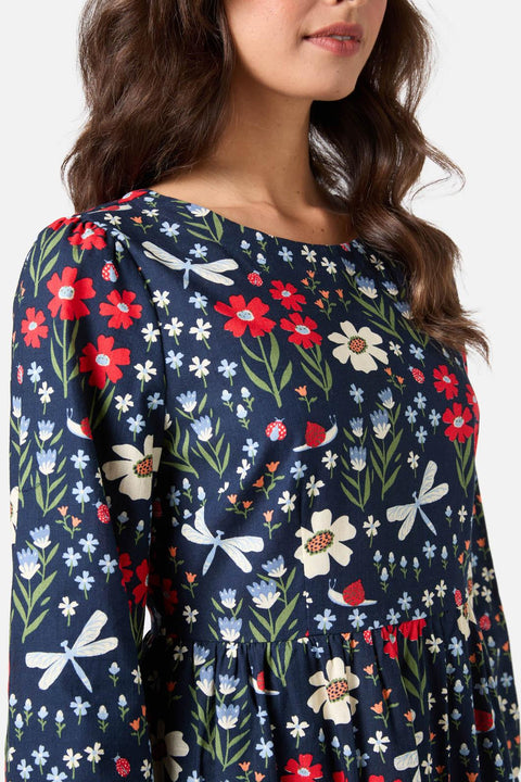 Robe midi Garden Life-1