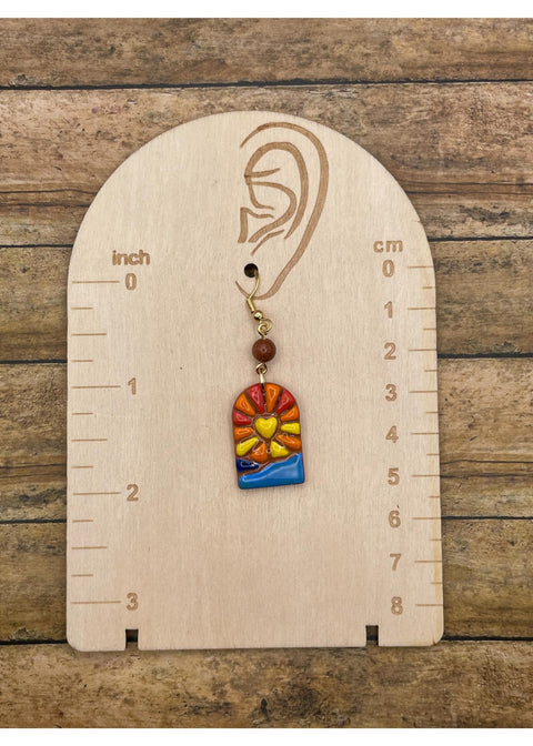 Boucles d'oreilles pendantes Sunset-1