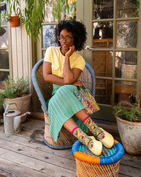 Chaussettes transparentes Avocado Lover-3