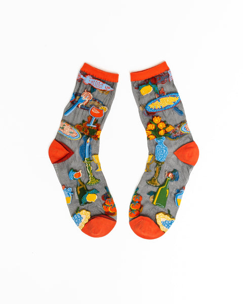 Lot de chaussettes d'été italiennes-2